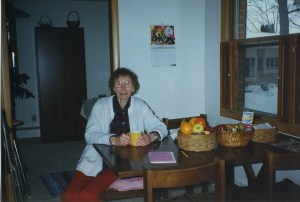 A smile of unconditional love.